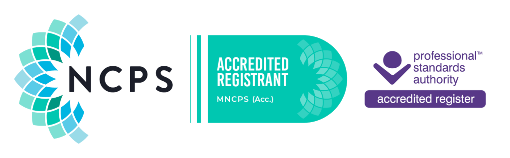 National Counselling and Psychotherapy Society Badge